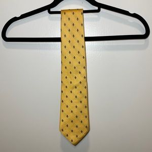 Fleur De Lis Silk Tie